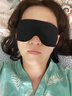 JCZS德國品牌眼罩遮光親膚睡眠專(zhuān)用午休晚上睡覺(jué)神器男女緩解眼疲勞透 粉色【0壓感 親膚不勒耳】1個(gè)裝 曬單實(shí)拍圖