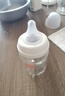 貝親（Pigeon）玻璃奶瓶寬口徑防脹氣160ml S號奶嘴 1月+ AA186  曬單實拍圖