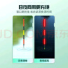 劉志強(qiáng)青云鰱鳙大物電子夜光漂浮漂加粗醒目日夜兩用咬鉤變色魚(yú)漂 曬單實(shí)拍圖