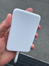 小米（MI）【3C認(rèn)證】小米磁吸自帶線充電寶 10000 33W 白色 有線無線自在充電 iPhone安卓可用可上飛機/火車 曬單實拍圖
