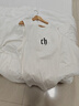 CHINISM  CH赤塵美式純棉背心男夏季潮流休閑寬松運(yùn)動(dòng)無(wú)袖坎肩t恤高級(jí)感 本白色 L 曬單實(shí)拍圖