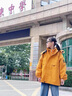 G.DUCKKIDS童裝兒童沖鋒衣三合一可拆卸春秋裝男童外套防風(fēng)夾克小童男孩風(fēng)衣 黃色三合一 140  【建議身高135cm左右】 曬單實(shí)拍圖