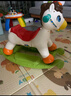 匯樂(lè )玩具（HUILE TOYS）音樂(lè )搖搖馬寶寶滑行兩用木馬男女孩嬰幼兒童3-6歲生日周歲禮物 曬單實(shí)拍圖