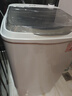 志高（CHIGO）脫水機甩干機小型迷你家用甩干桶出租房宿舍大容量單杠脫水桶烘干一體 8.6KG 力薦【不銹鋼桶加厚款】 曬單實拍圖