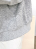 名創(chuàng)優(yōu)品（MINISO）衛(wèi)衣外套男重磅帶帽子休閑運(yùn)動(dòng)長(zhǎng)袖開(kāi)衫男士簡(jiǎn)約高級(jí)感連帽衣服秋 麻灰(空白) XL /180(體重140-160斤) 曬單實(shí)拍圖