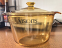 康寧（VISIONS）3.8L湯鍋玻璃鍋可明火直燒燉鍋煮鍋琥珀鍋 Flair系列 VS-38-FL 22.5cm 曬單實(shí)拍圖