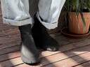 COZY STEPS可至女士25冬季新款煙管餅干靴羊毛保暖厚底增高時(shí)尚百搭雪地靴 黑色 38 曬單實(shí)拍圖
