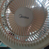 美的（Midea）【清新簡(jiǎn)約】家用定時(shí)空氣循環(huán)扇搖頭立式電風(fēng)扇輕音節(jié)能落地扇宿舍桌面小型風(fēng)扇空調(diào)伴侶FGA24TYR 曬單實(shí)拍圖