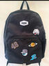 彪馬（PUMA）官方 復(fù)古休閑雙肩包書包 PATCH BACKPACK 079194 黑色-01 OSFA/均碼 曬單實拍圖