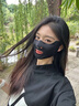 颯望德國品牌戶(hù)外運動(dòng)防曬口罩跑步高爾夫專(zhuān)用冰絲掛耳面罩露嘴鼻透氣 【北極灰】5D·防曬護膚UPF50+ UPF50 曬單實(shí)拍圖