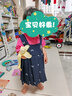 班喜迪女童連衣裙秋裝2025新款學(xué)院風(fēng)兒童百褶裙套裝春秋洋氣寶寶公主裙 藍色 90 曬單實(shí)拍圖