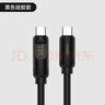海備思（Hagibis）Type-C全功能數顯數據線(xiàn)兼容雷電4雙頭USB4適用iPhone16充電線(xiàn)PD快充硬盤(pán)高速傳輸硅膠視頻線(xiàn) 曬單實(shí)拍圖