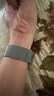 表帶哥適用蘋果手表表帶apple watch iwatch s10/9/11/8/7米蘭尼斯表帶se/ultra2/1/3夏季透氣45/46/49銀 曬單實(shí)拍圖