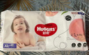好奇（Huggies）鉑金裝成長褲XL96片(12-17kg)加大號嬰兒尿不濕小桃褲超薄透氣 曬單實拍圖