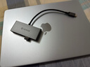 AENZR 4k60Hz投屏拓展塢Type-C桌面擴(kuò)展塢USB-C轉(zhuǎn)HDMI網(wǎng)口HUB蘋果電腦雷電4 恩澤4合1便攜擴(kuò)展塢USB3.0轉(zhuǎn)接頭PD充電 MacBookair筆記本電腦switch掌機(jī) 曬單實拍圖