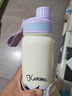 杯具熊（BEDDYBEAR）朝氣雙飲運動(dòng)保溫杯吸管水杯316不銹鋼大容量學(xué)生杯子690ML酷洛米 曬單實(shí)拍圖