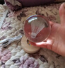 赟婭發(fā)光內(nèi)雕3D羽毛球水晶球擺件周邊創(chuàng)意小夜燈男生生日禮物紀(jì)念禮品 6CM羽毛球 【禮盒裝】 曬單實拍圖