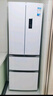 美的（Midea）【國家補貼20%】325/340冰箱法式多門雙開門對開門一級能效風(fēng)冷無霜四門小型家用超薄凈味電冰箱 324升極地白/MR-340WFPE 曬單實拍圖