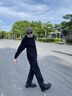 九牧王男褲休閑褲男2025夏季冰絲褲商務(wù)長褲直筒寬松薄款舒適新疆棉大碼 【冰絲】合體版+藏青+TB1EZ20153 33 .5碼175/84A(2.55)尺85cm 曬單實拍圖