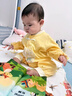 迪士尼（Disney）嬰兒衣服春秋款連體衣純棉新中式中國風(fēng)洋氣小月齡百天寶寶滿月服 中國黃【四季款國風(fēng)連體衣】 59cm 建議0-3月 體重9-12斤 曬單實拍圖