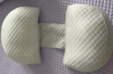 多米貝貝（Tomibaby）孕婦枕頭護腰側(cè)睡枕托腹睡覺側(cè)臥枕睡墊抱枕u型腰枕神器豆豆灰 曬單實拍圖