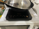 美的（Midea）電磁爐帶鍋套裝可選單鍋/雙鍋大火力家用大功率電磁灶電火鍋一體可選可煮小米粥 【一體面板配雙鍋】2200W爆炒/火鍋國(guó)家補(bǔ)貼 曬單實(shí)拍圖