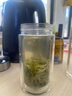 希諾（HEENOOR）雙層玻璃杯男士商務辦公泡茶杯帶濾網(wǎng)車載便攜水杯大容量禮品杯子 矮萌款240ml-本色【升級小熊蓋】 高硼硅玻璃杯體（帶濾網(wǎng)） 曬單實拍圖
