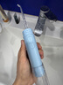 拜爾（BAIR） V2k 6-10-12歲兒童專用電動沖牙器家用便攜式正畸牙齒清潔器 小孩洗牙器神器水牙線沖洗器潔牙器 萌動藍-配兒童專用 4支噴頭 曬單實拍圖