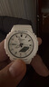 卡西歐（CASIO）手表女G-SHOCK簡約白色運動電子日韓表送女友禮物GMA-S2100-7A 曬單實拍圖