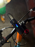 得力（deli）自行車(chē)前燈 夜騎強光手電筒山地車(chē)自行車(chē)防水騎行超強續航600流明 曬單實(shí)拍圖