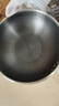 【抄低價(jià)高品質(zhì)】不粘鍋炒鍋食品級(jí)不銹鋼蜂窩炒鍋電磁爐煤氣灶用 單層鋼單面屏【帶蓋】 32cm 曬單實(shí)拍圖