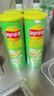 樂事（Lay's）無限薯片 翡翠黃瓜味 104克*2罐 208克 休閑零食 膨化食品 曬單實拍圖