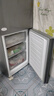 美的（Midea）186升兩門(mén)二門(mén)雙開(kāi)門(mén)雙系統節能低音風(fēng)冷無(wú)霜迷你超薄小型家用租房電冰箱 BCD-186WMA榭湖銀 曬單實(shí)拍圖