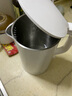 蘇泊爾（SUPOR）電水壺 雙層防燙燒水壺熱水壺1.7L 全鋼無(wú)縫內膽304不銹鋼電熱水壺大容量 SW-17J418 曬單實(shí)拍圖