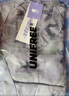 UNIFREE紫色連衣裙不規(guī)則收腰垂感荷葉邊演唱會吊帶裙 紫色  XL  曬單實拍圖
