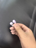 QCY C50 小耳球「閃耀出片」藍牙耳機耳夾式AI 不漏音骨傳導(dǎo)概念膜云感佩戴通話降噪長續(xù)航 莫奈紫 曬單實拍圖