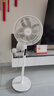 美的（Midea）【幸運草安睡1S】一級能效直流變頻聲控電風(fēng)扇家用遙控臥室靜音落地扇臺式桌面抗菌大風(fēng)力轉(zhuǎn)頁扇 曬單實拍圖