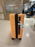 美納途（Manato）行李箱女登機箱拉桿箱男旅行箱大容量學(xué)生密碼皮箱子 柘黃丨細磨砂款 20英寸 【登機箱】 曬單實(shí)拍圖