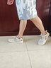 森馬男鞋2025新款夏季透氣爆款百搭網(wǎng)面薄款男士休閑板鞋厚底小白鞋男 米 41 曬單實(shí)拍圖