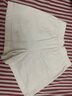優(yōu)衣庫女裝麻棉短褲/休閑褲子473696 01 乳白色 S /155/62A 曬單實拍圖