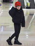 G.DUCKKIDS女童羽絨棉服冬裝2024新款洋氣面包保暖兒童加厚冬季外套洋氣棉衣 烏梅子醬色 110 建議年齡3-4歲 曬單實拍圖