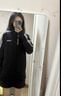 adidas休閑舒適三條紋立領(lǐng)夾克外套男裝秋季阿迪達斯官方輕運動(dòng) 黑色/白(推薦選大一碼) M 曬單實(shí)拍圖