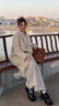Cmxvz Kabot樂福鞋女士2025新款夏季百搭休閑粗跟款單鞋英倫風(fēng)厚底小皮鞋子黑色啞光36 曬單實(shí)拍圖