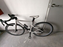 百琦公路自行車R2變速自行車內(nèi)置智能定位系統(tǒng)數(shù)顯碼表自行車油壓碟剎 格雷灰 S（建議身高168-175cm） 曬單實拍圖