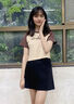 爾山集半身裙女黑色西裝短裙2025新款高腰包臀裙裙子顯瘦A字裙半裙潮 黑色L碼【105-115斤】 曬單實拍圖