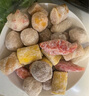 興威（XINGWEI）合家樂(lè )火鍋丸子組合2斤裝 魚(yú)籽燒牛筋丸魚(yú)豆腐燒烤關(guān)東煮食材1kg 曬單實(shí)拍圖