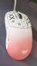 狼蛛（AULA）SC580SE/SC580pro無(wú)線(xiàn)藍牙有線(xiàn)三模鼠標 10000DPI游戲鼠標 輕量化電競鼠標電腦筆記本通用 白粉漸變【防滑貼+鼠標墊】 曬單實(shí)拍圖