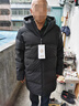 波司登25年羽絨服男女情侶同款冬90絨加厚連帽寬松中長(cháng)款休閑外套 曬單實(shí)拍圖