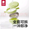 babycare兒童餐具寶寶注水保溫碗吸盤碗輔食碗 嬰幼兒雙內(nèi)膽碗-拉文迪青 曬單實拍圖