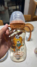 布朗博士PPSU直飲吸管奶瓶 9月齡-2歲寶寶 雙把手+重力球 330mL大容量 曬單實(shí)拍圖